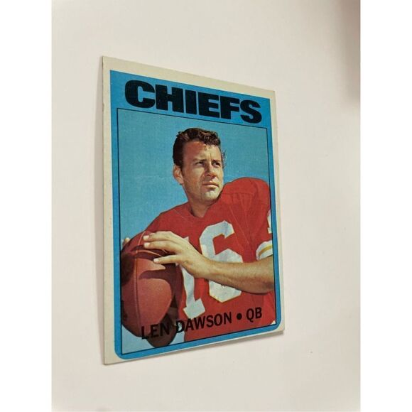 Len Dawson 1972 Topps #245 in excellent condition - Picture 2 of 4